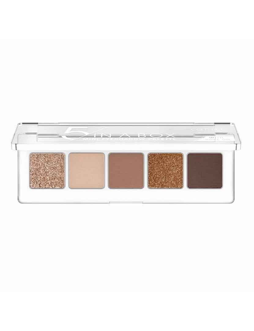 Mini Paleta de Sombras 5 In a Box 010 - Golden Nude Look