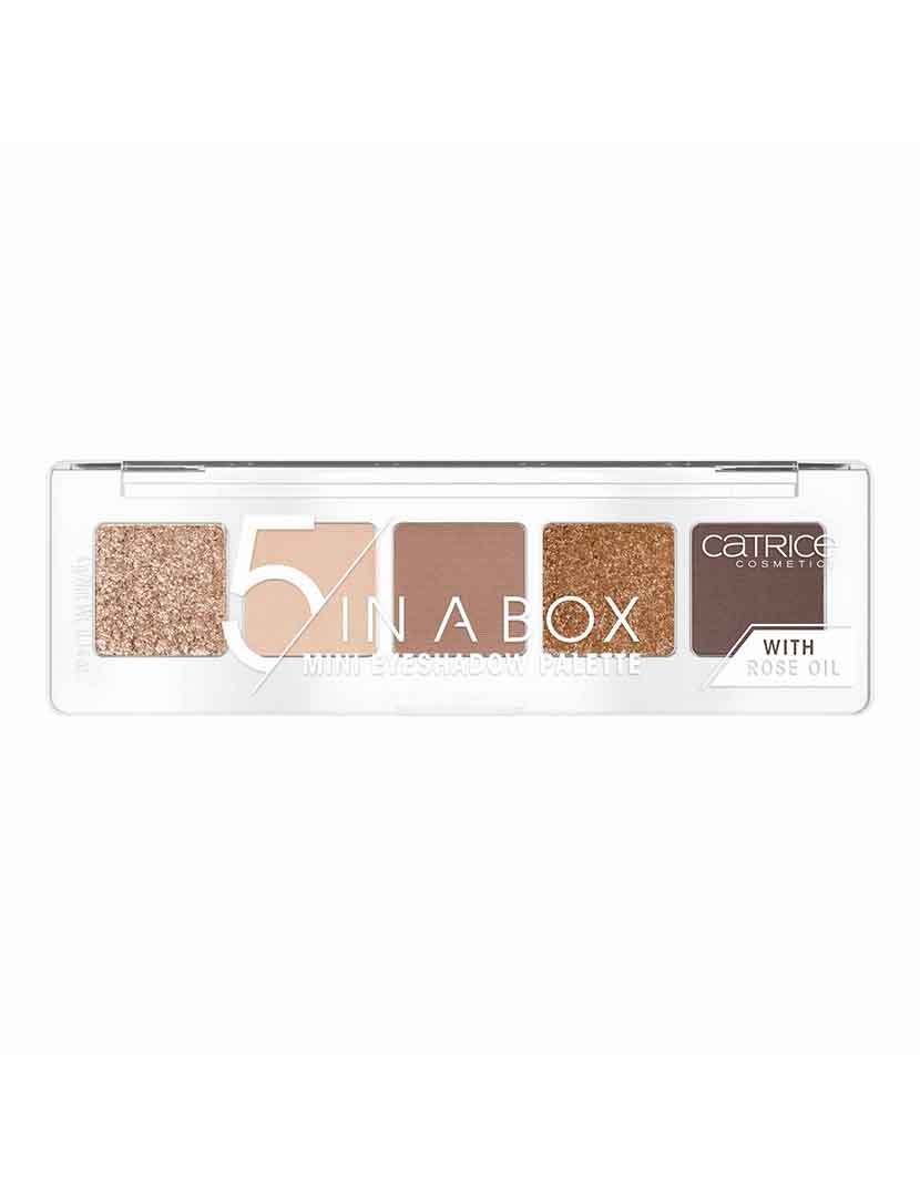 Mini Paleta de Sombras 5 In a Box 010 - Golden Nude Look