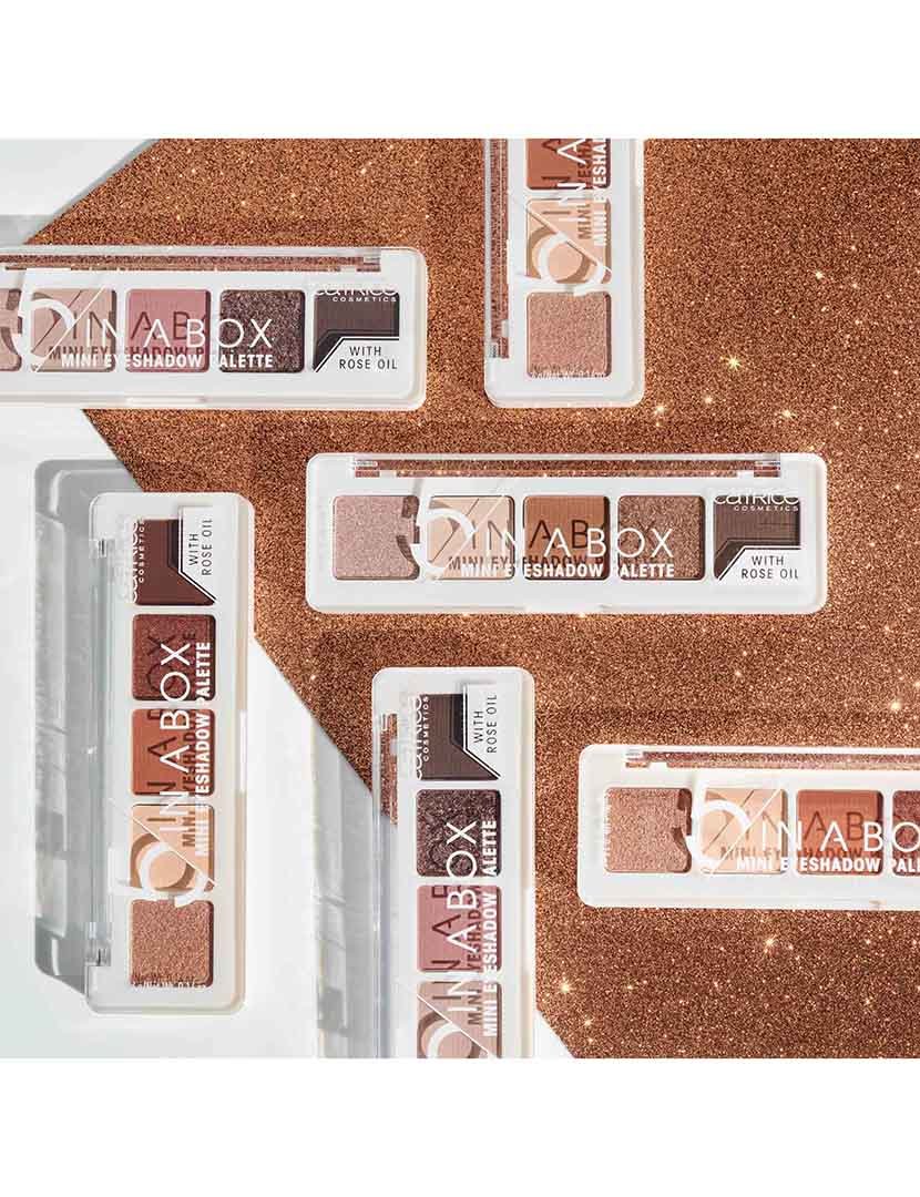 Mini Paleta de Sombras 5 In a Box 010 - Golden Nude Look