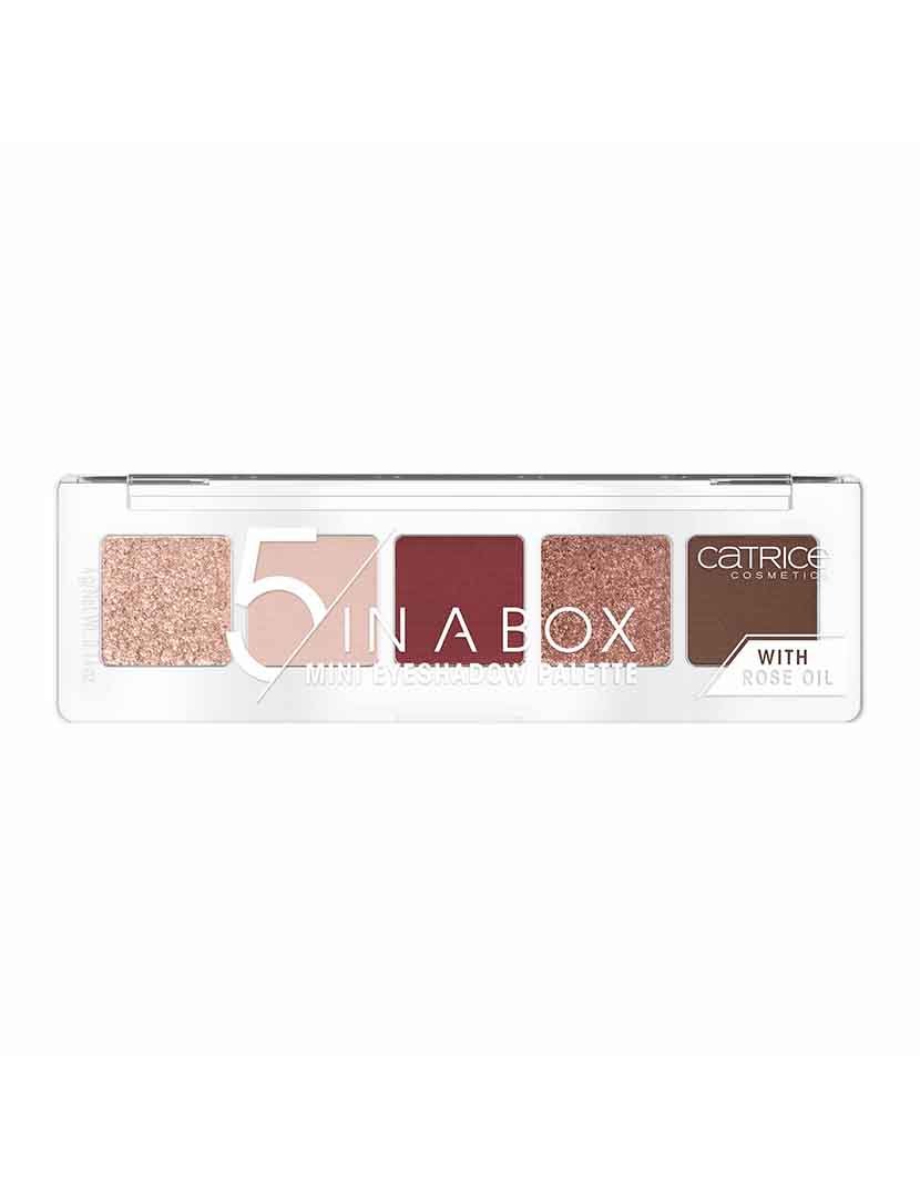 Mini Paleta de Sombras 5 In a Box 060 - Vivid Burgundy Look