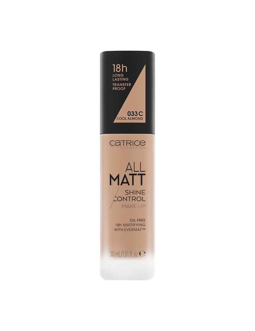 Base All Matt Shine Control Make Up 033C - Cool Almond