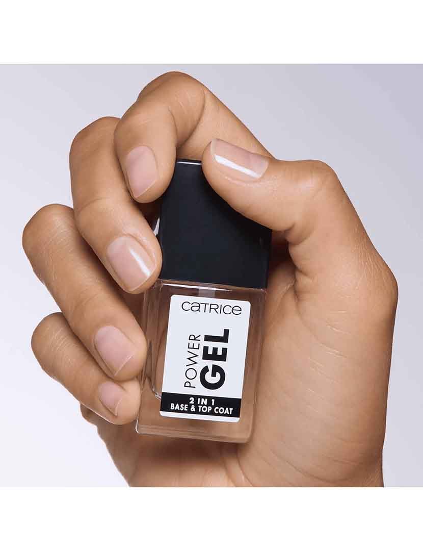 Verniz Base e Cobertura Power Gel 2 em 1