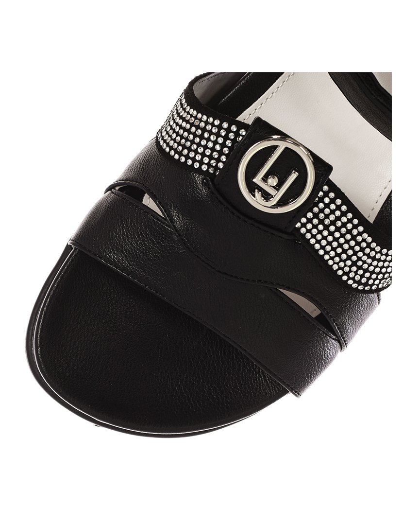 Sandálias Rasas Senhora Preto