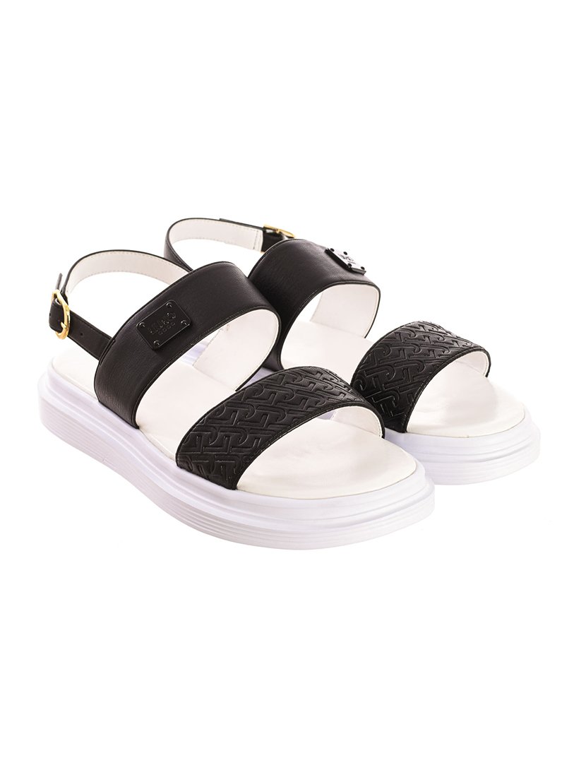 Sandálias Plataforma Senhora Preto