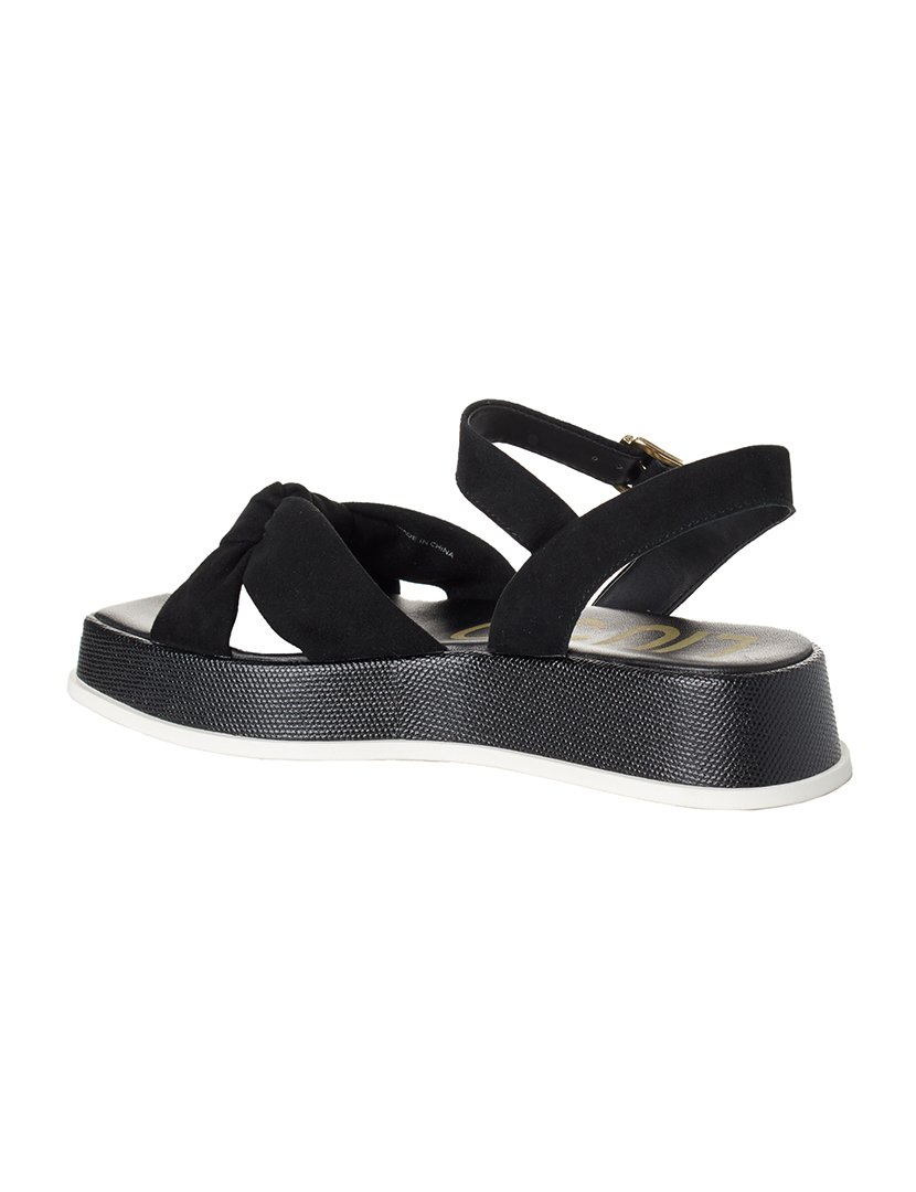 Sandálias Plataforma Senhora Preto