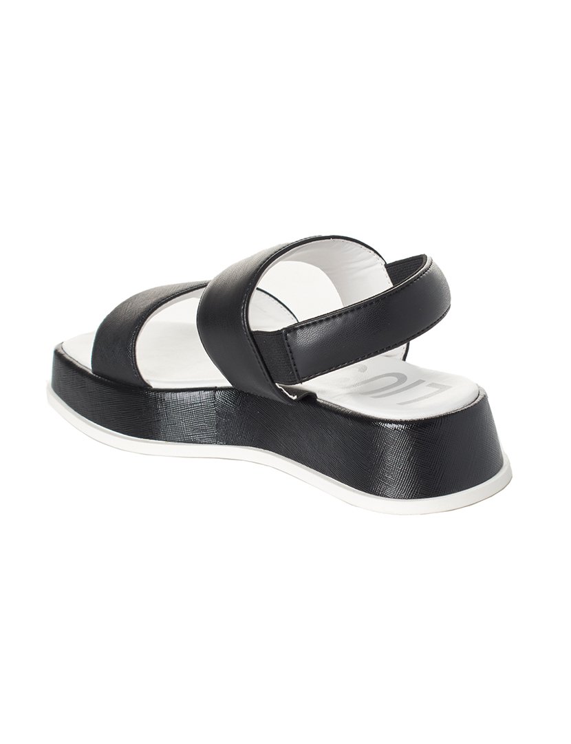 Sandálias Plataforma Senhora Preto