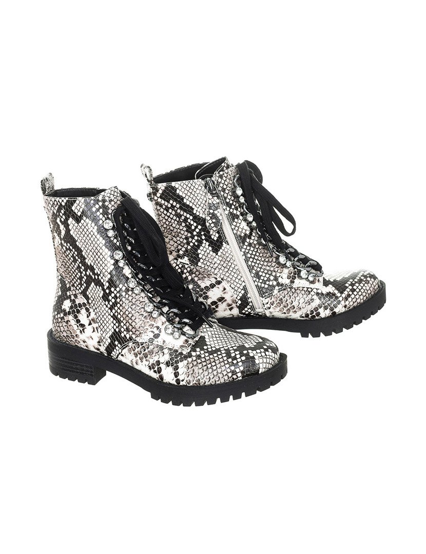 Botins Senhora Animal Print