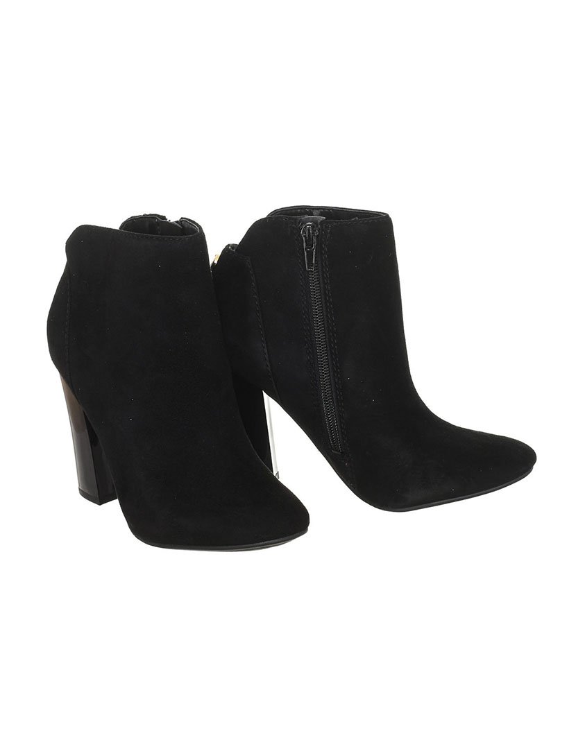 Botins com Salto Senhora Preto