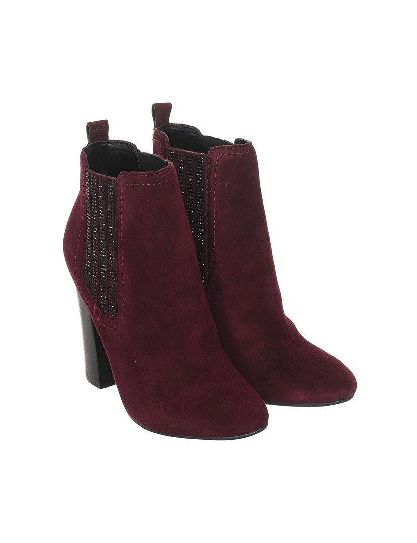 Botins com Salto Senhora Bordo