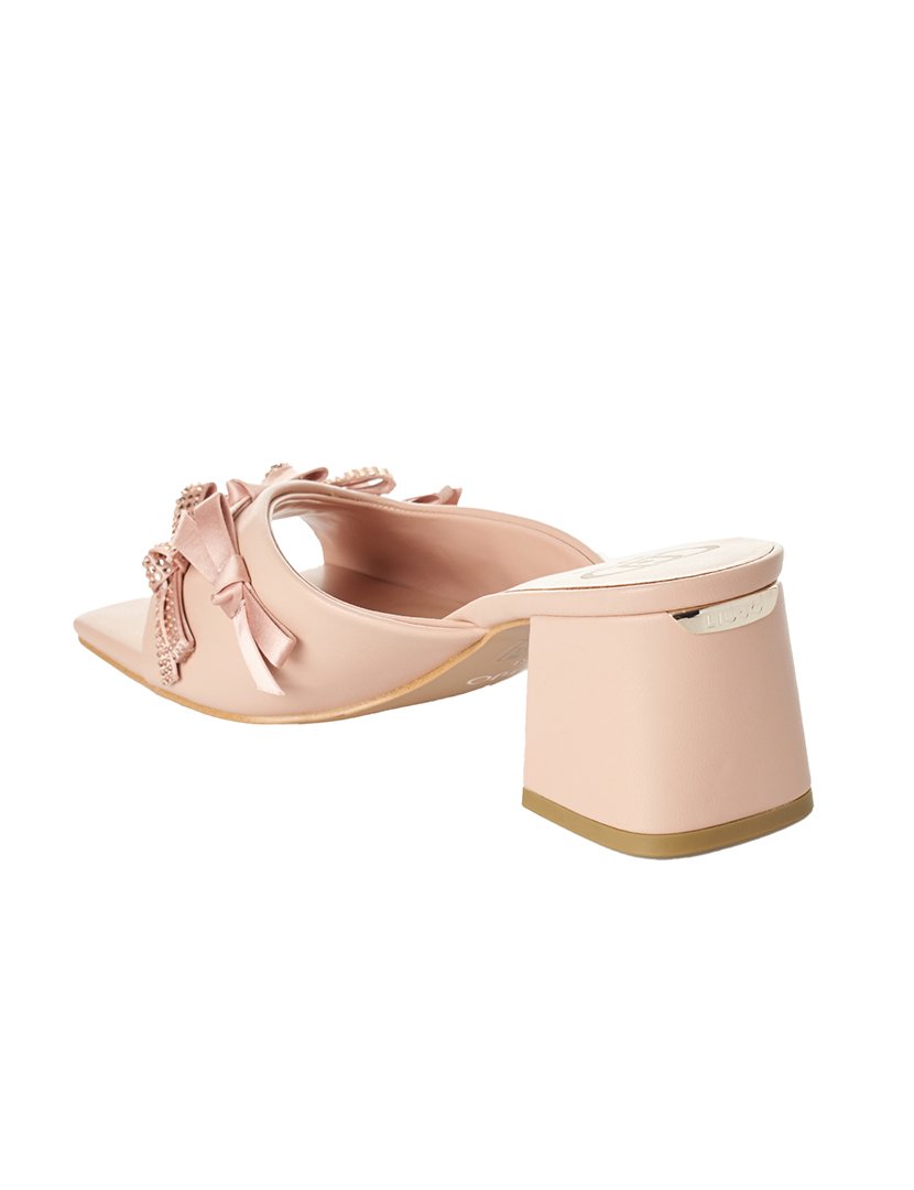 Sandálias com Salto Senhora Bege