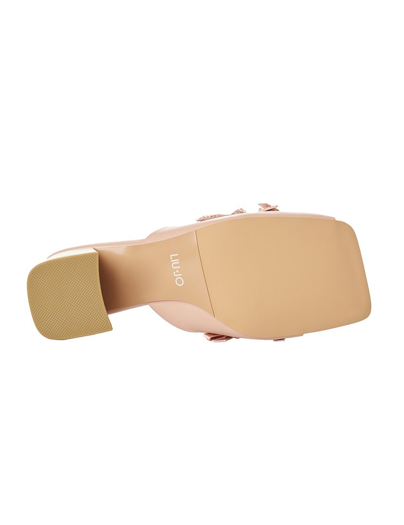 Sandálias com Salto Senhora Bege