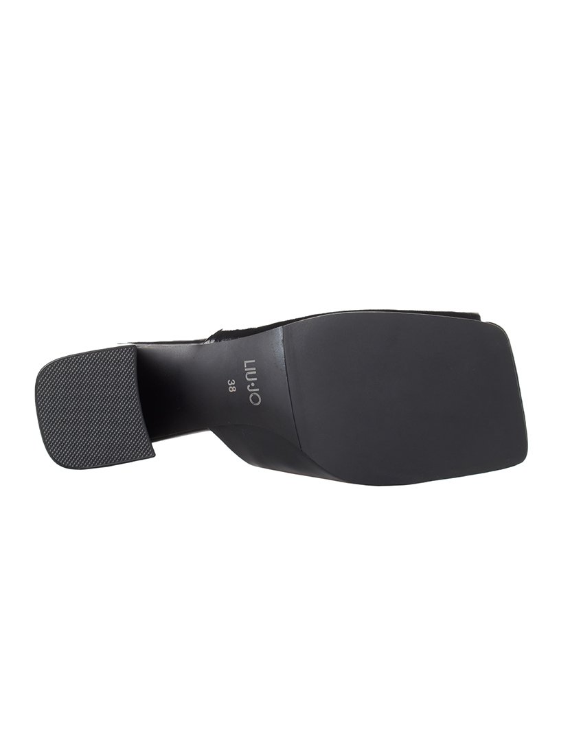 Sandálias com Salto Senhora Preto