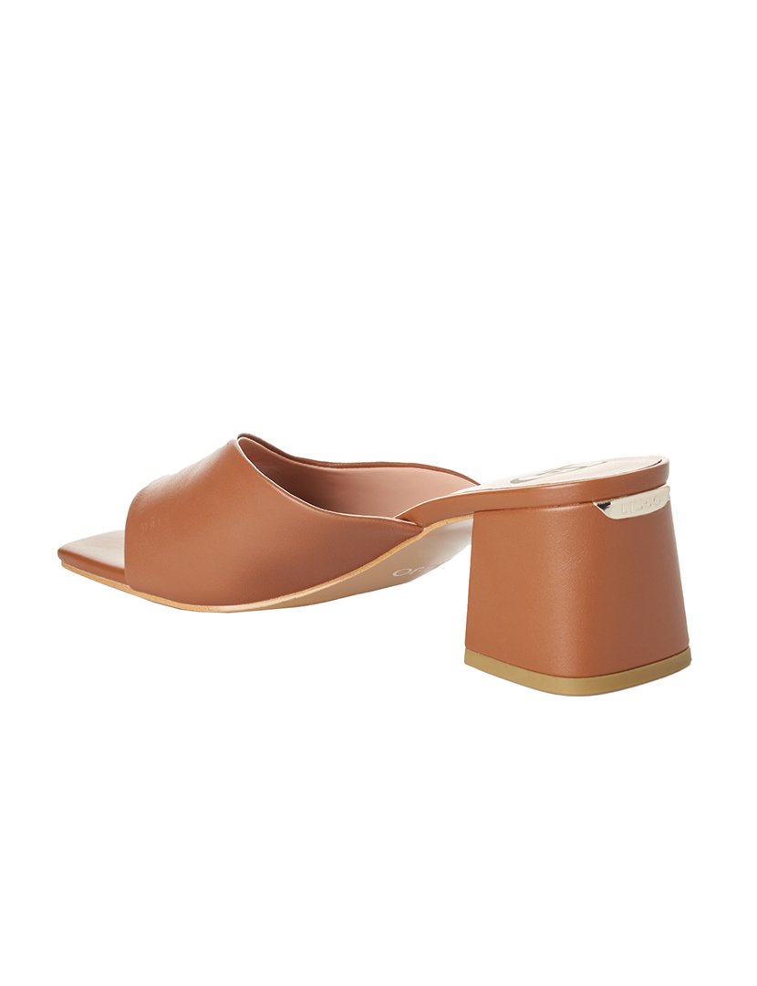 Sandálias com Salto Senhora Castanho