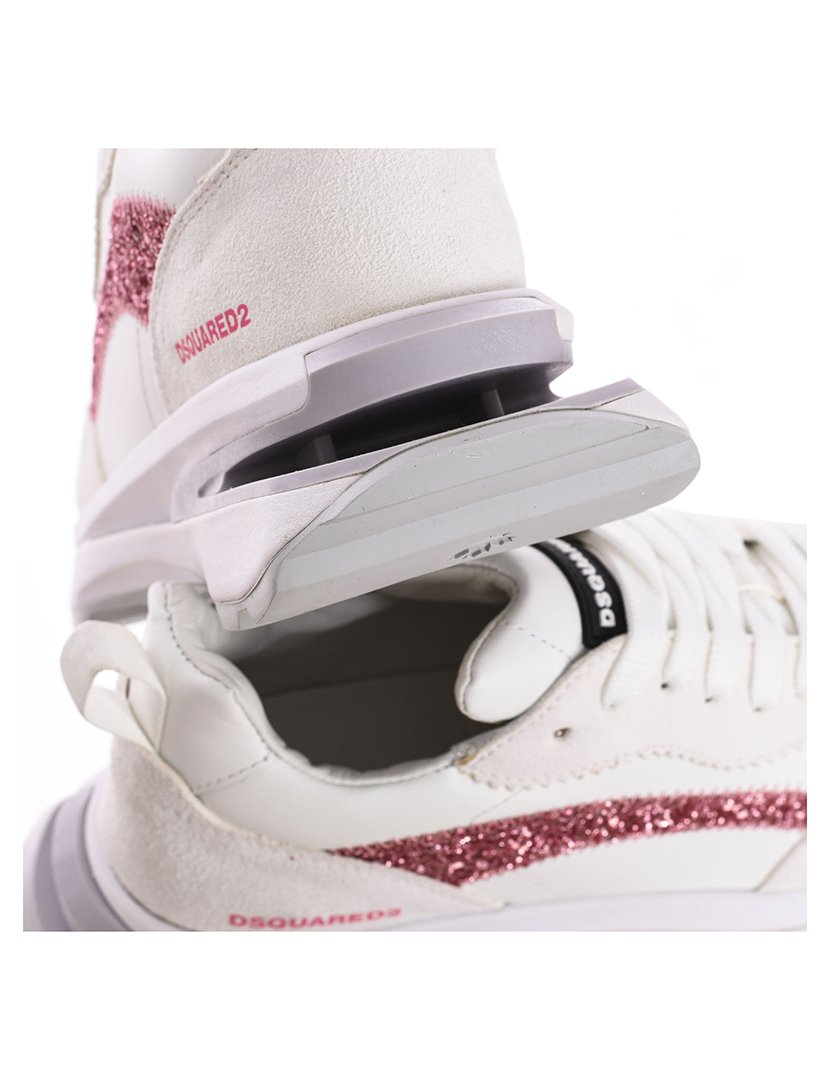 Ténis Senhora Branco-Rosa