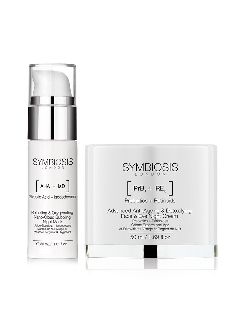 Kit Noturno de Recuperação da Pele em 2 Etapas (2 unidades)