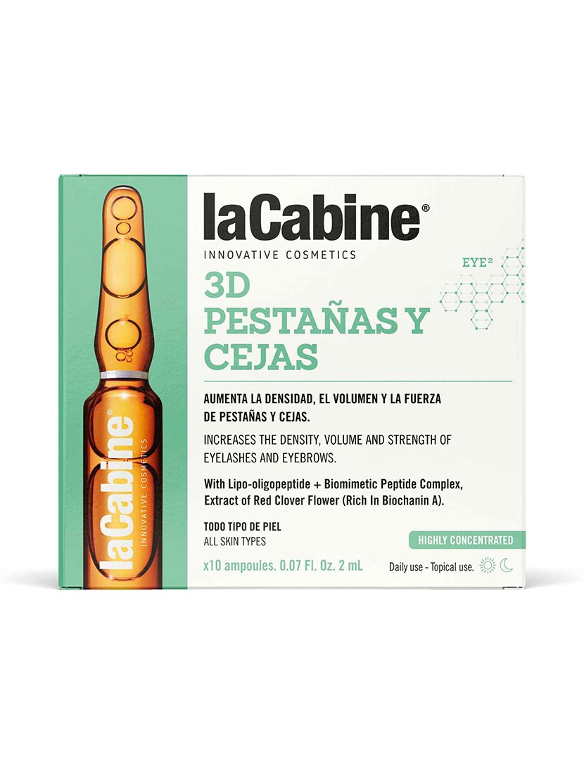 Ampolas Pestanas 3D e Sobrancelhas