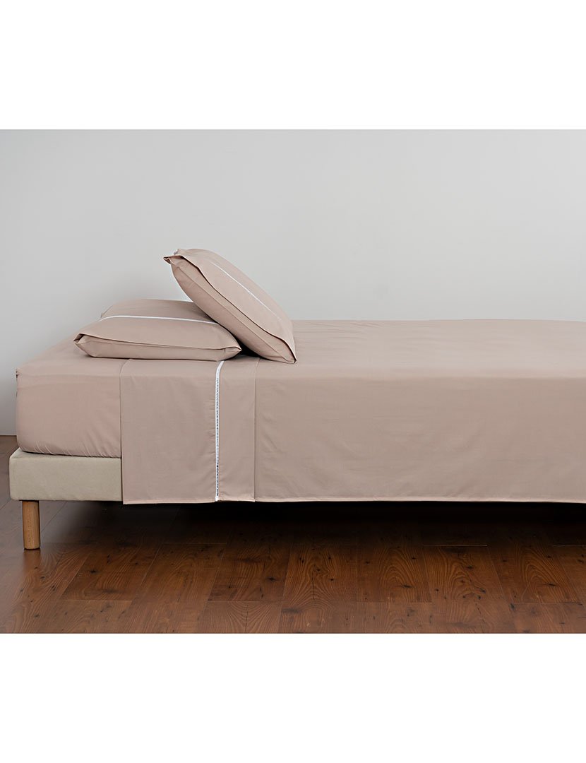 Conjunto Lençóis Bacuri Taupé