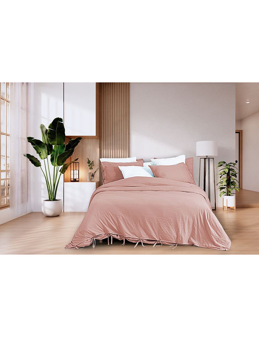 Capa Edredon Arinto Rosa Velho