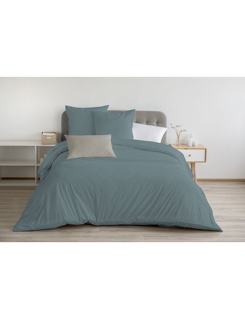 Capa Edredon Micro 2 Azul Petróleo