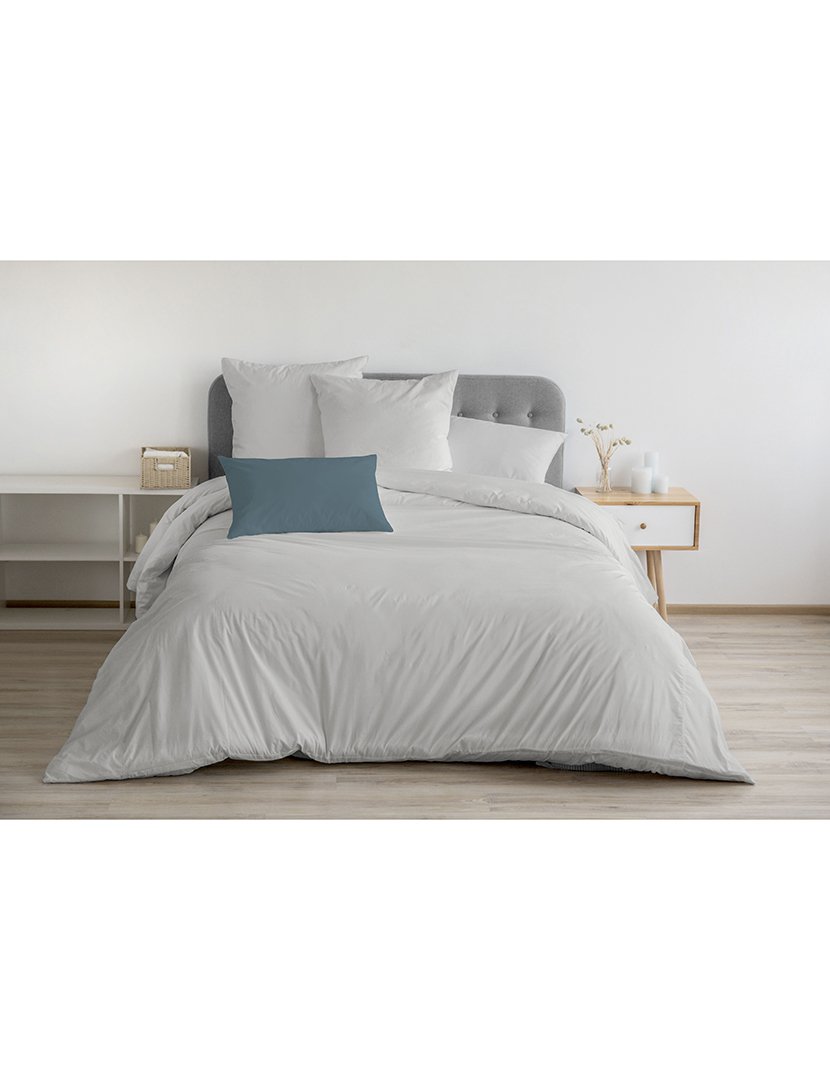 Capa Edredon Micro 2 Cinza