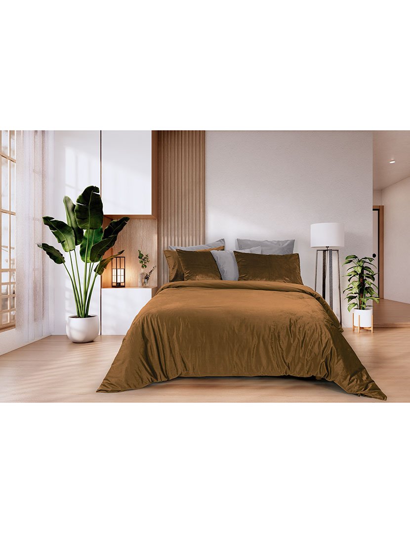 Capa Edredon Moscatel Camel