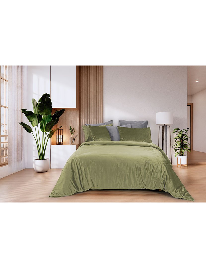 Capa Edredon Moscatel Verde