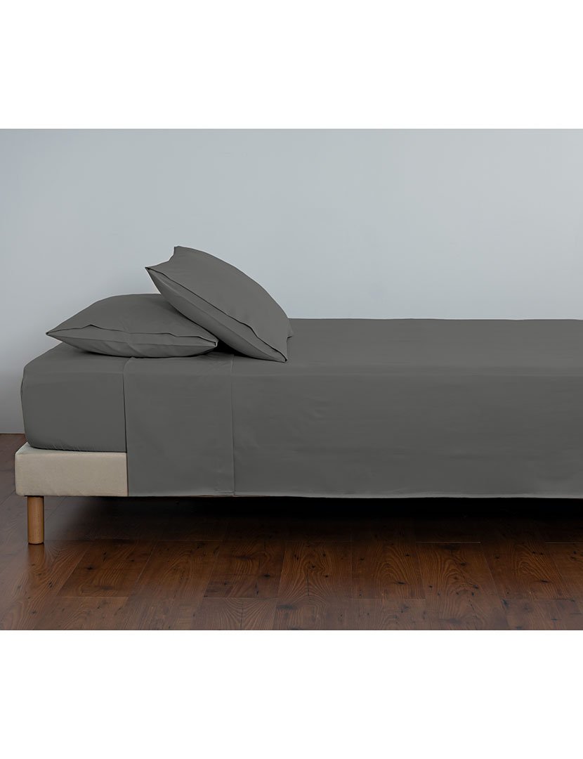 Conjunto Lençóis Micro Antracite