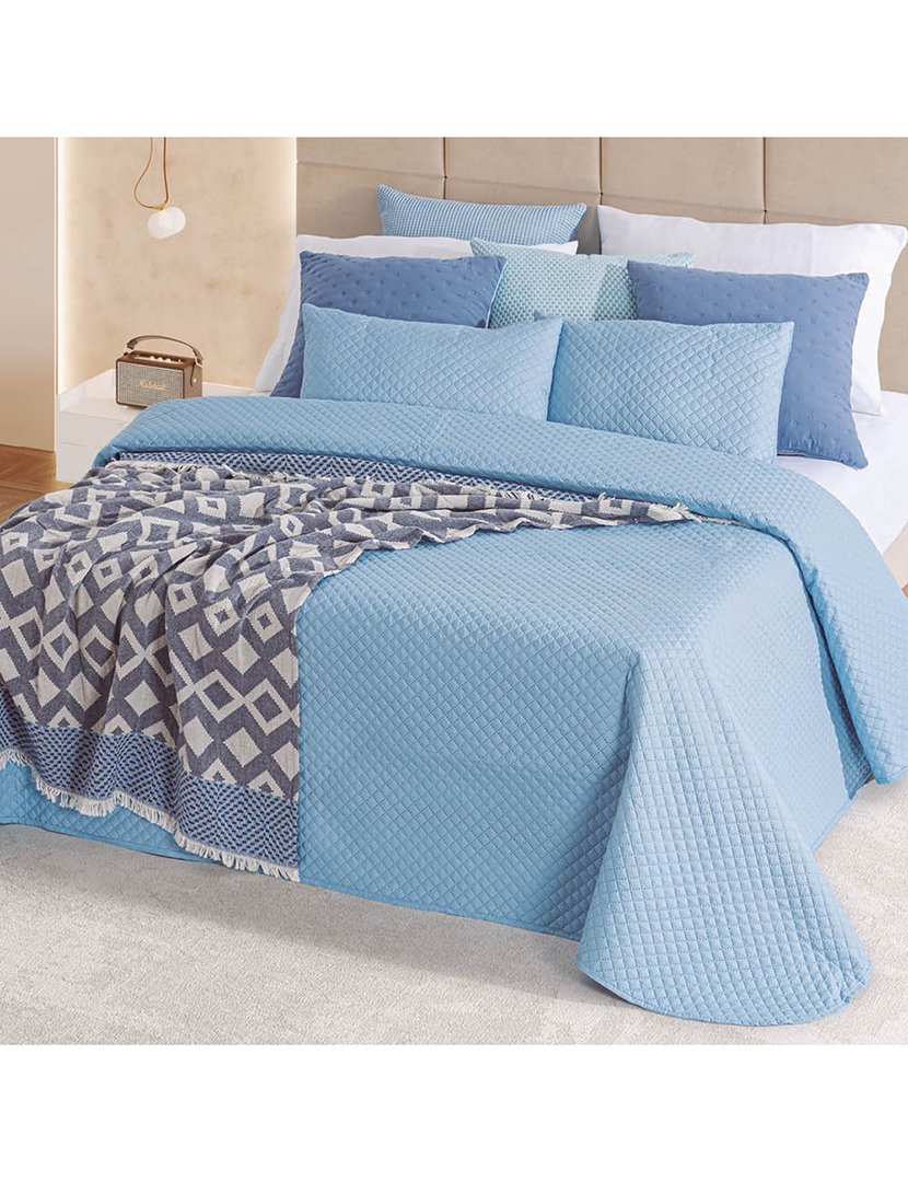 Bouty Troia 2 + Almofadas Azul Vintage