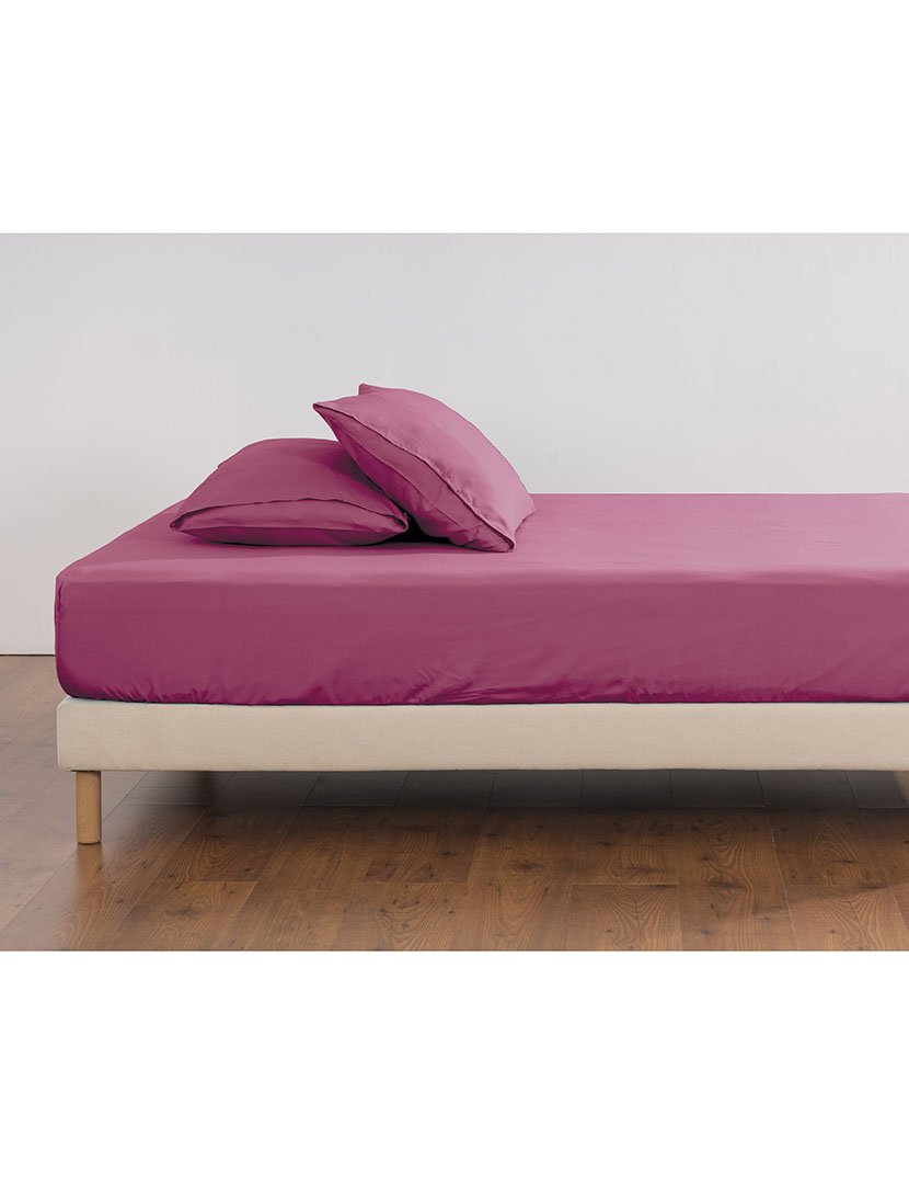 Lençol Baixo Ajustável Micro Fúchsia