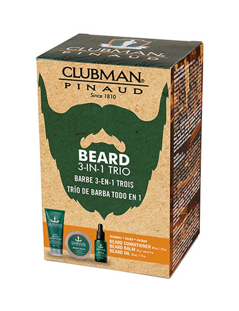 Trio Para Barba - Tudo em Um (3 peças)
