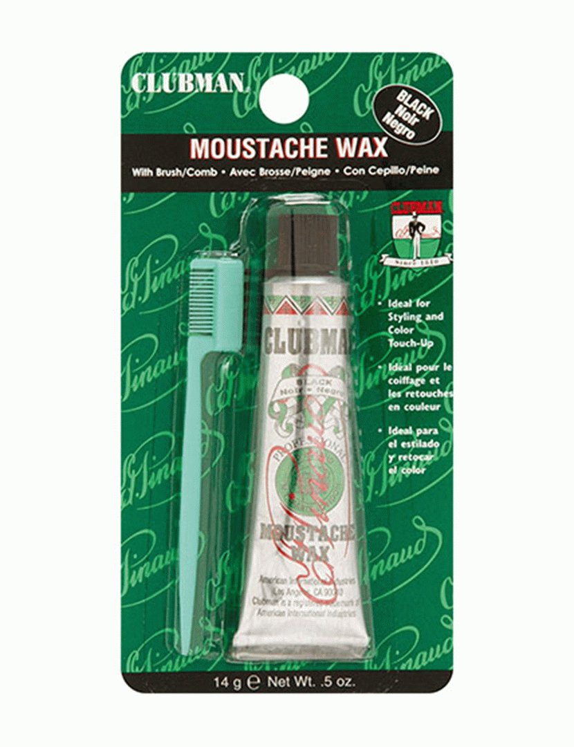 Cera Para Barba e Bigode - Cor Preta