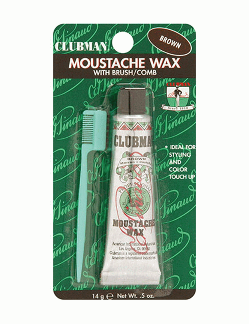 Cera Para Barba e Bigode - Cor Castanha