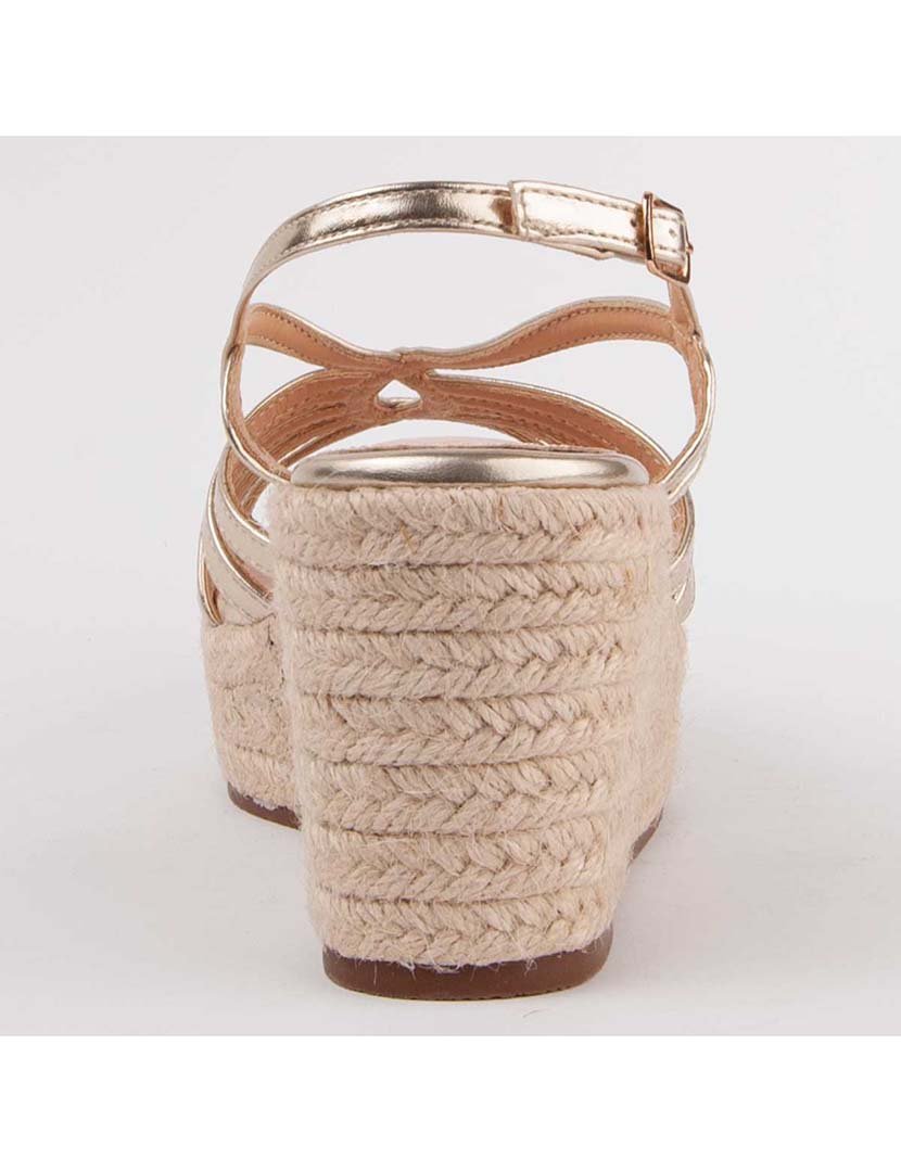 Sandálias de Cunha Senhora Dourado