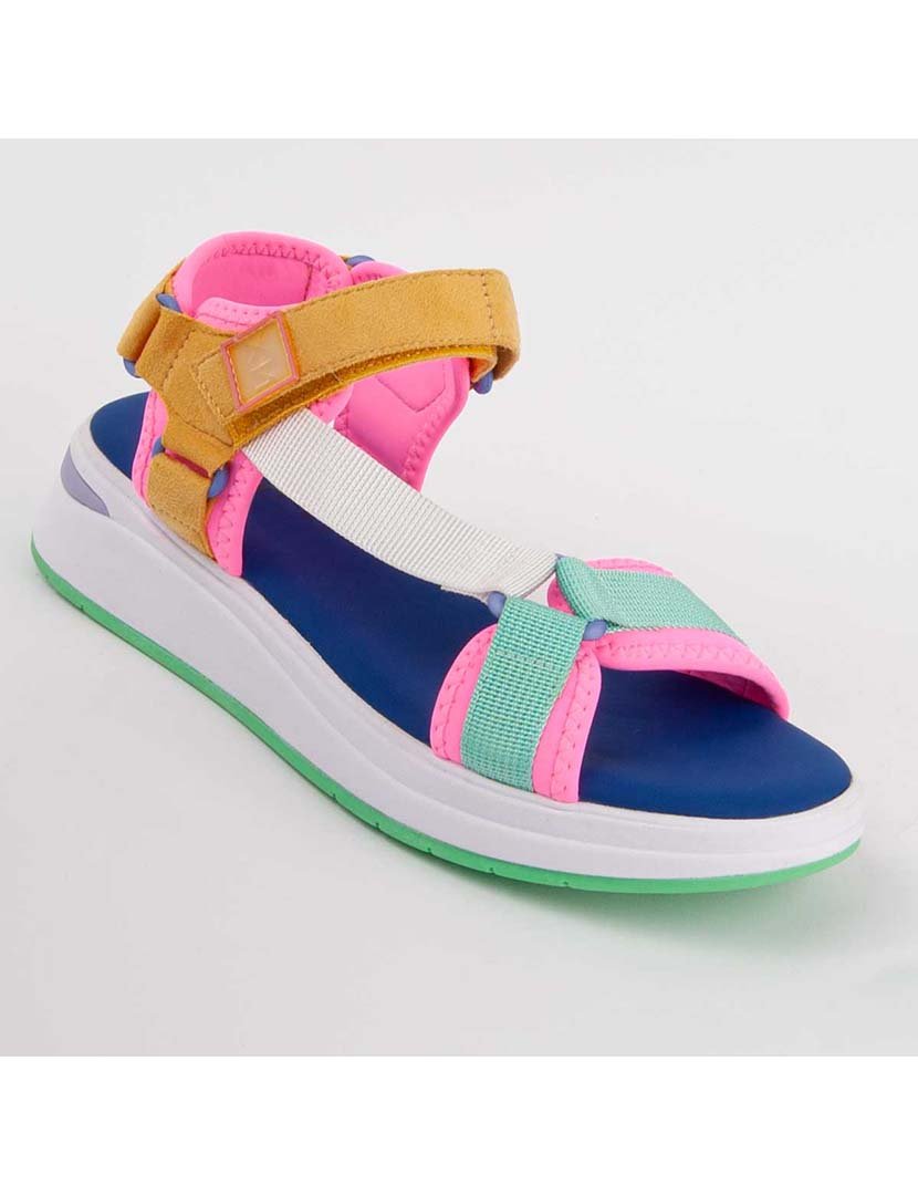 Sandálias Rasas Senhora Multicolorido