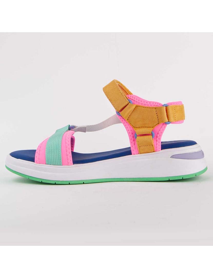 Sandálias Rasas Senhora Multicolorido