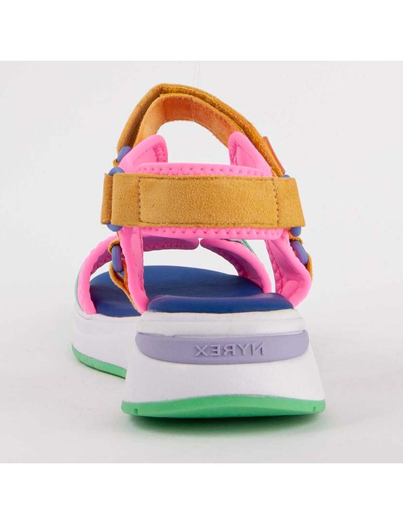 Sandálias Rasas Senhora Multicolorido