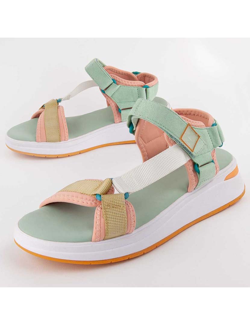 Sandálias Rasas Senhora Verde