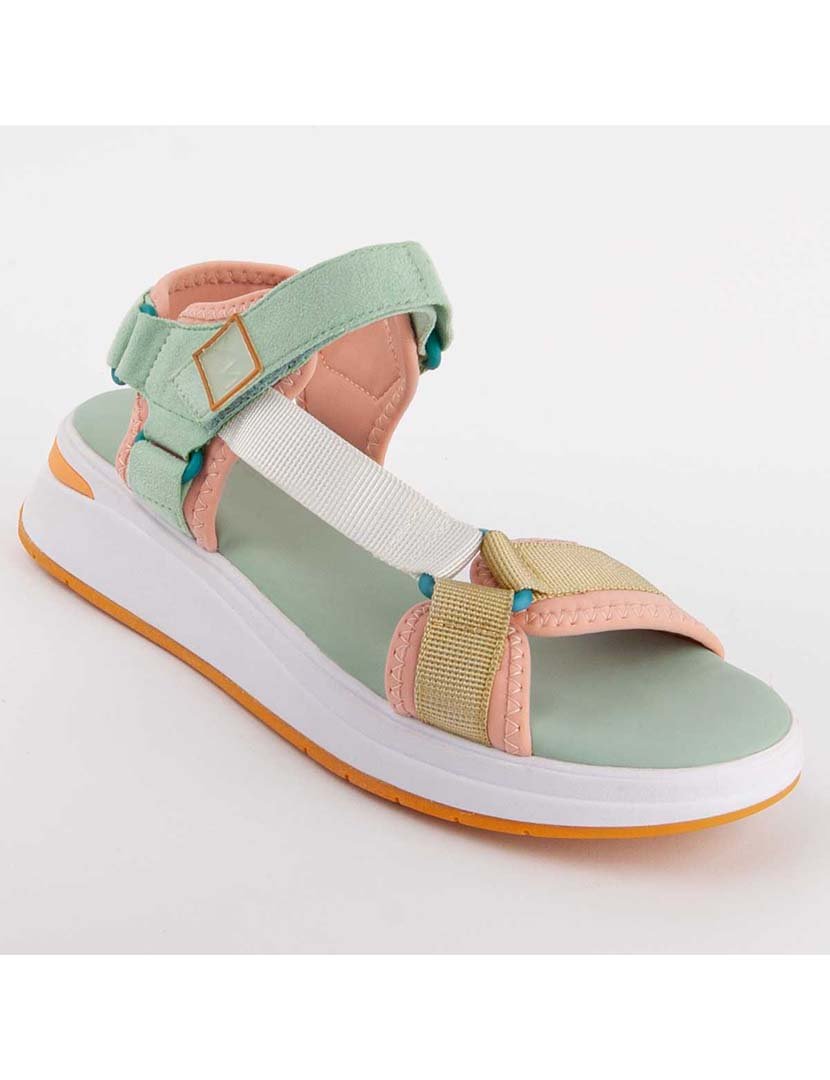 Sandálias Rasas Senhora Verde