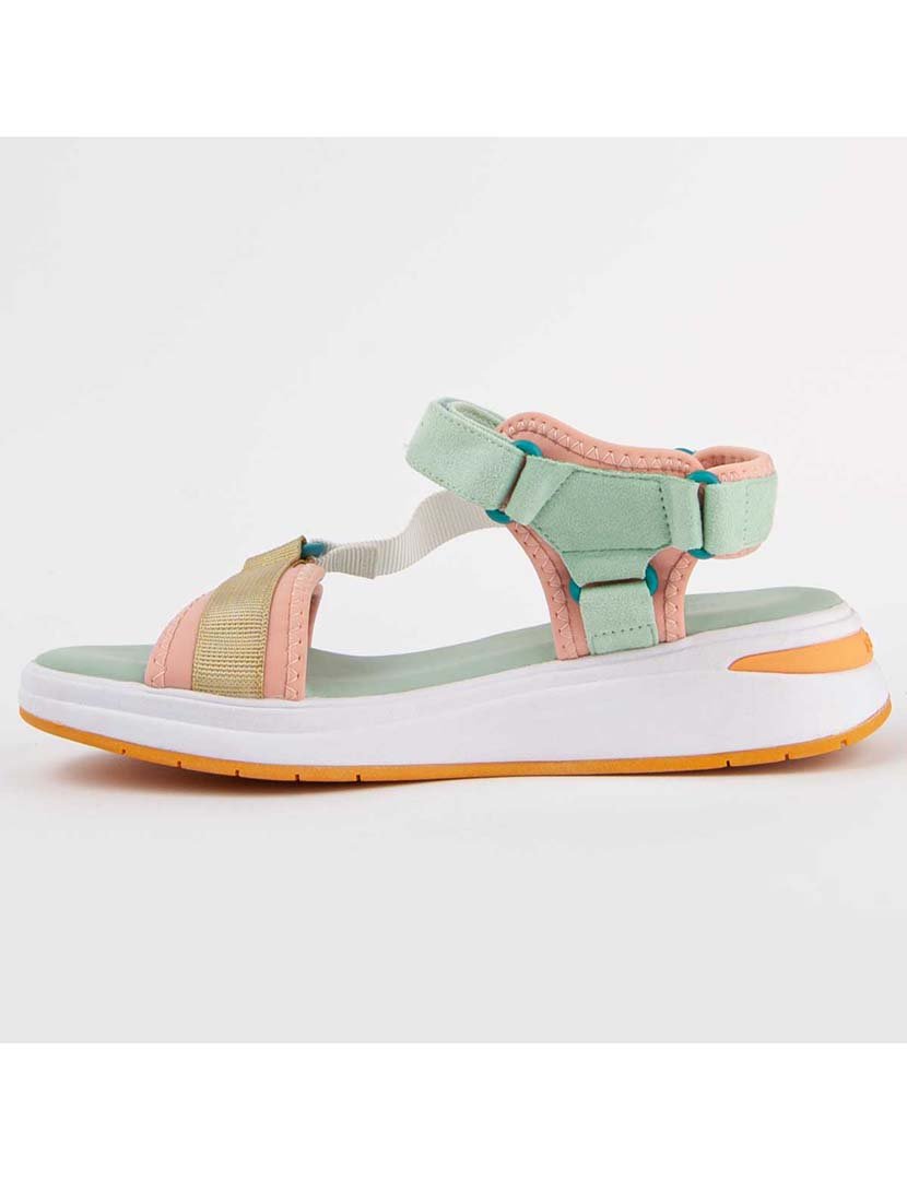 Sandálias Rasas Senhora Verde