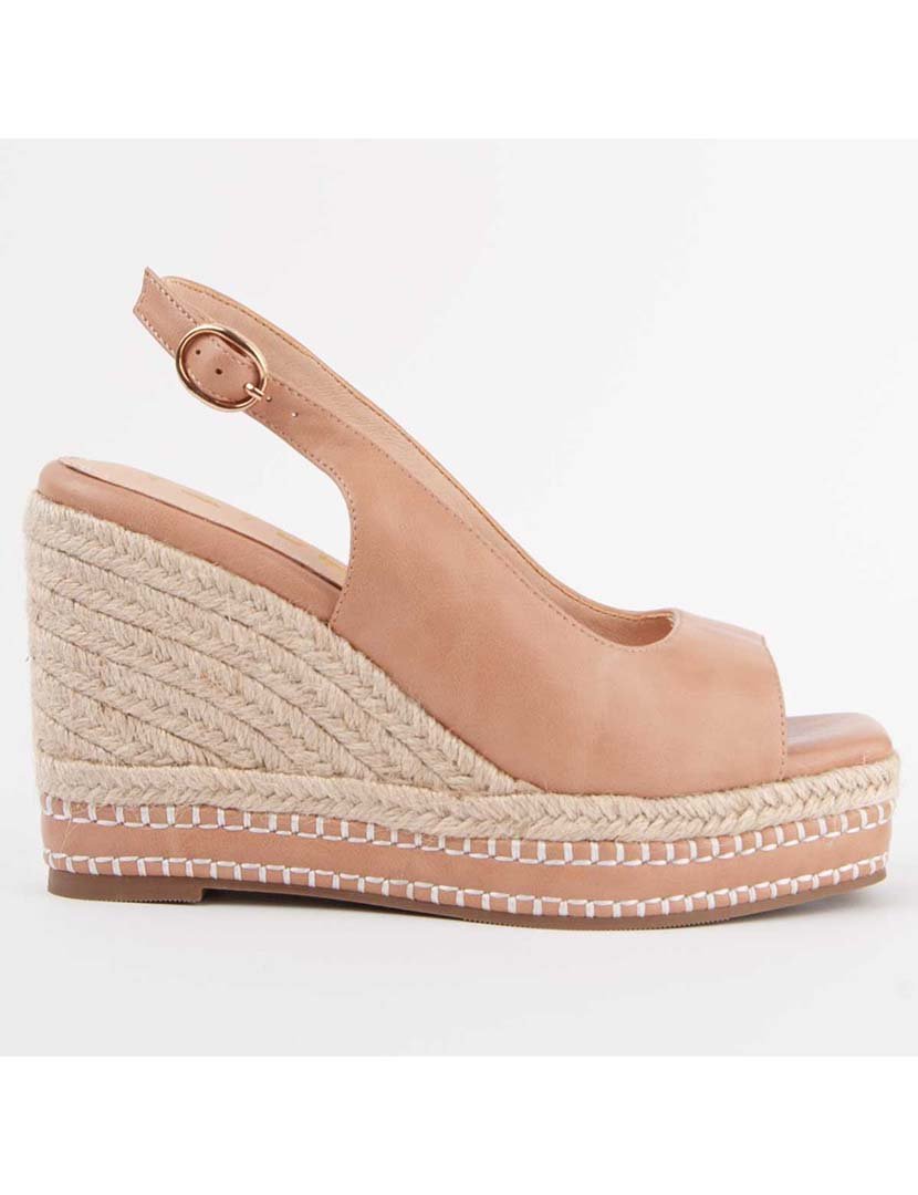 Sandálias de Cunha Senhora Castanho