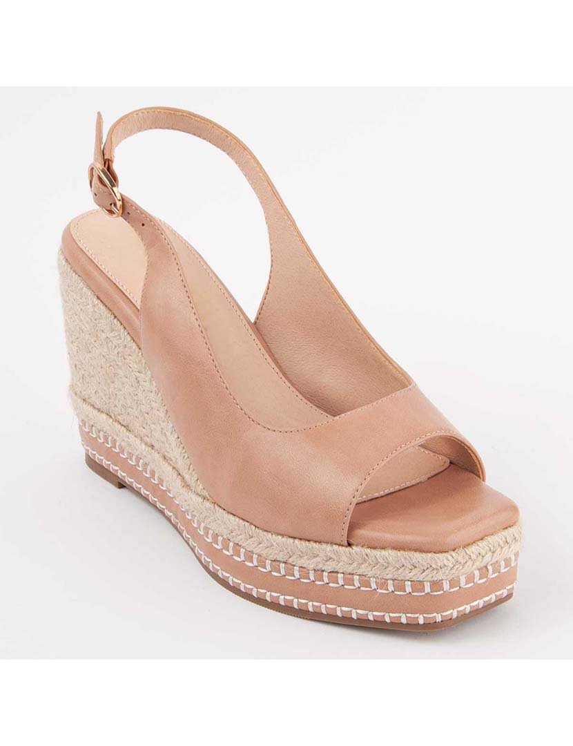 Sandálias de Cunha Senhora Castanho