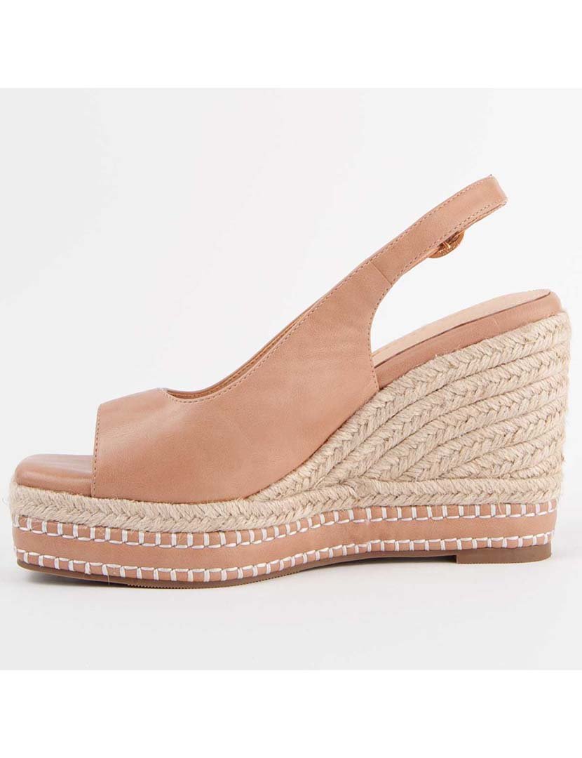 Sandálias de Cunha Senhora Castanho