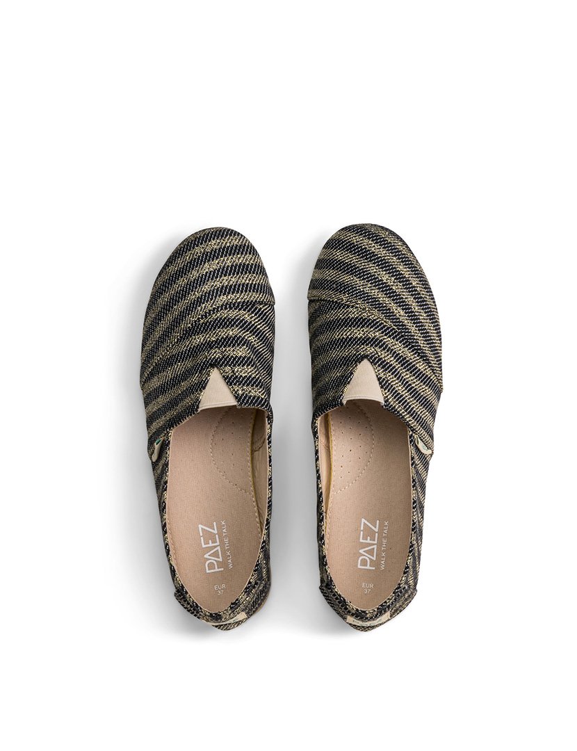 Alpercatas Senhora Surfy Lurex Black