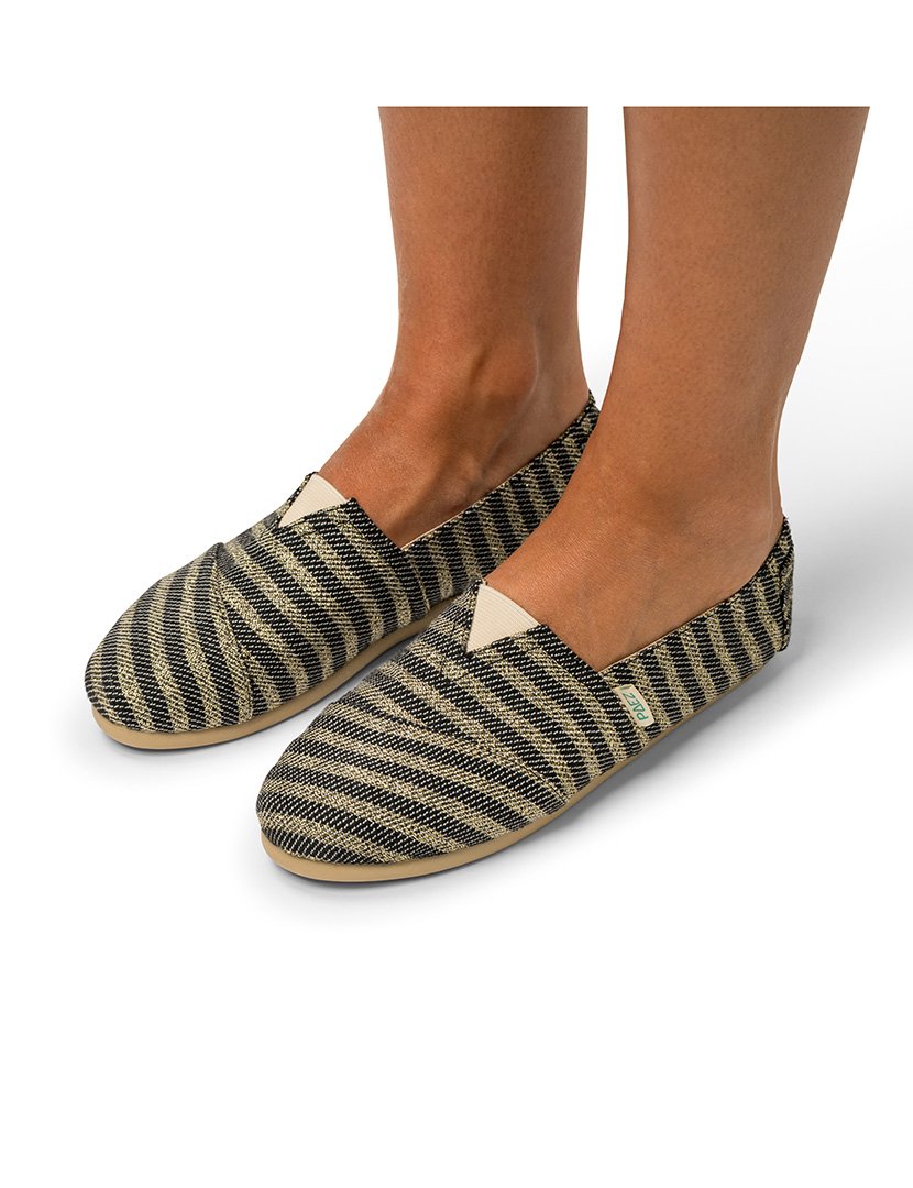 Alpercatas Senhora Surfy Lurex Black