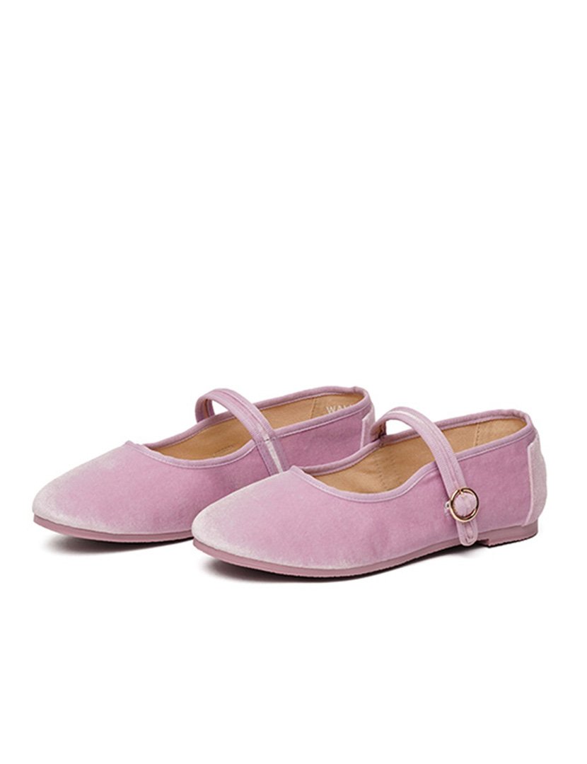 Mary Jane Senhora Velvet Iris