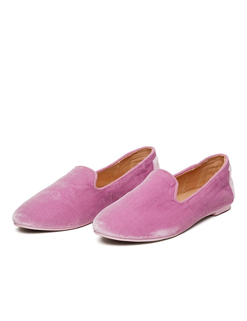 Slipper Senhora Velvet Iris