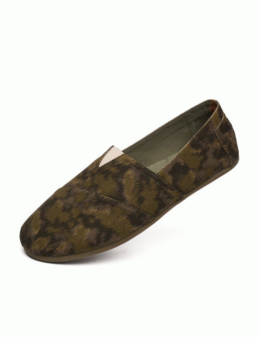 Alpercatas Homem Print Camouflage Moss