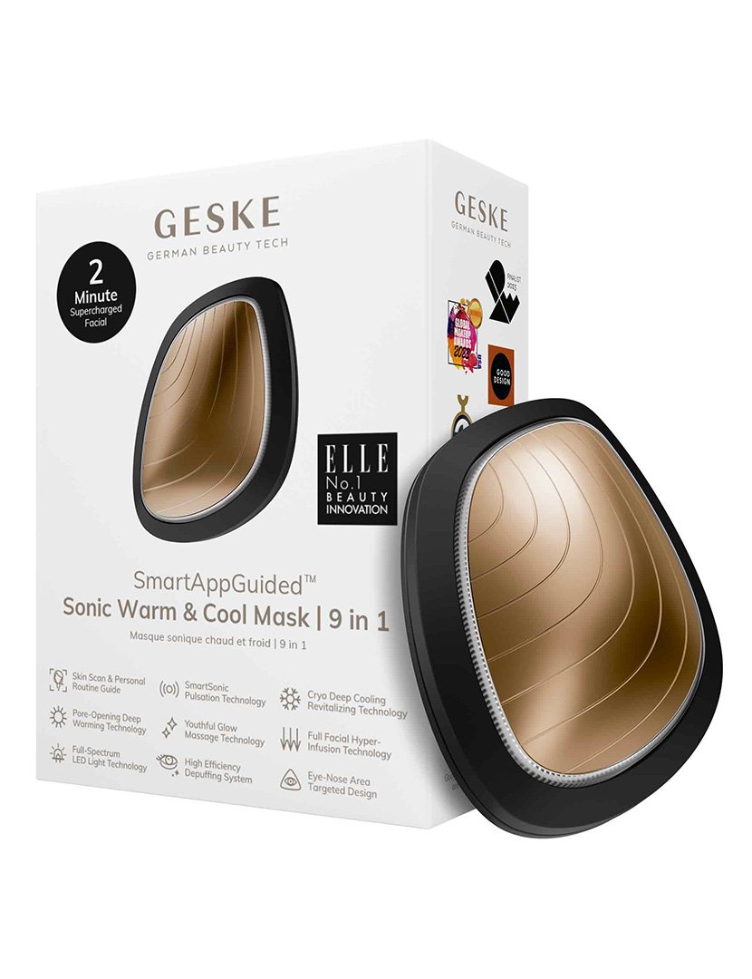 Tratamento Facial Sonic Warm & Cool Mask 9 em 1 - Cinzento