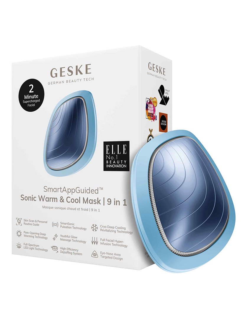 Tratamento Facial Sonic Warm & Cool Mask 9 em 1 - Aquamarine