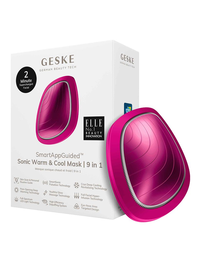 Tratamento Facial Sonic Warm & Cool Mask 9 em 1 - Magenta